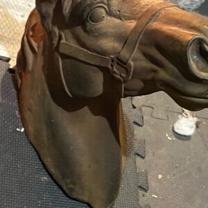Bronze Horse Head Wall Decor